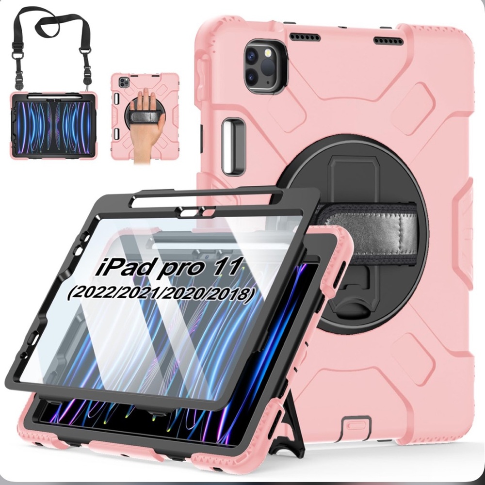 iPad PRO 11 Case 2022/2021/2020/2018-PINK